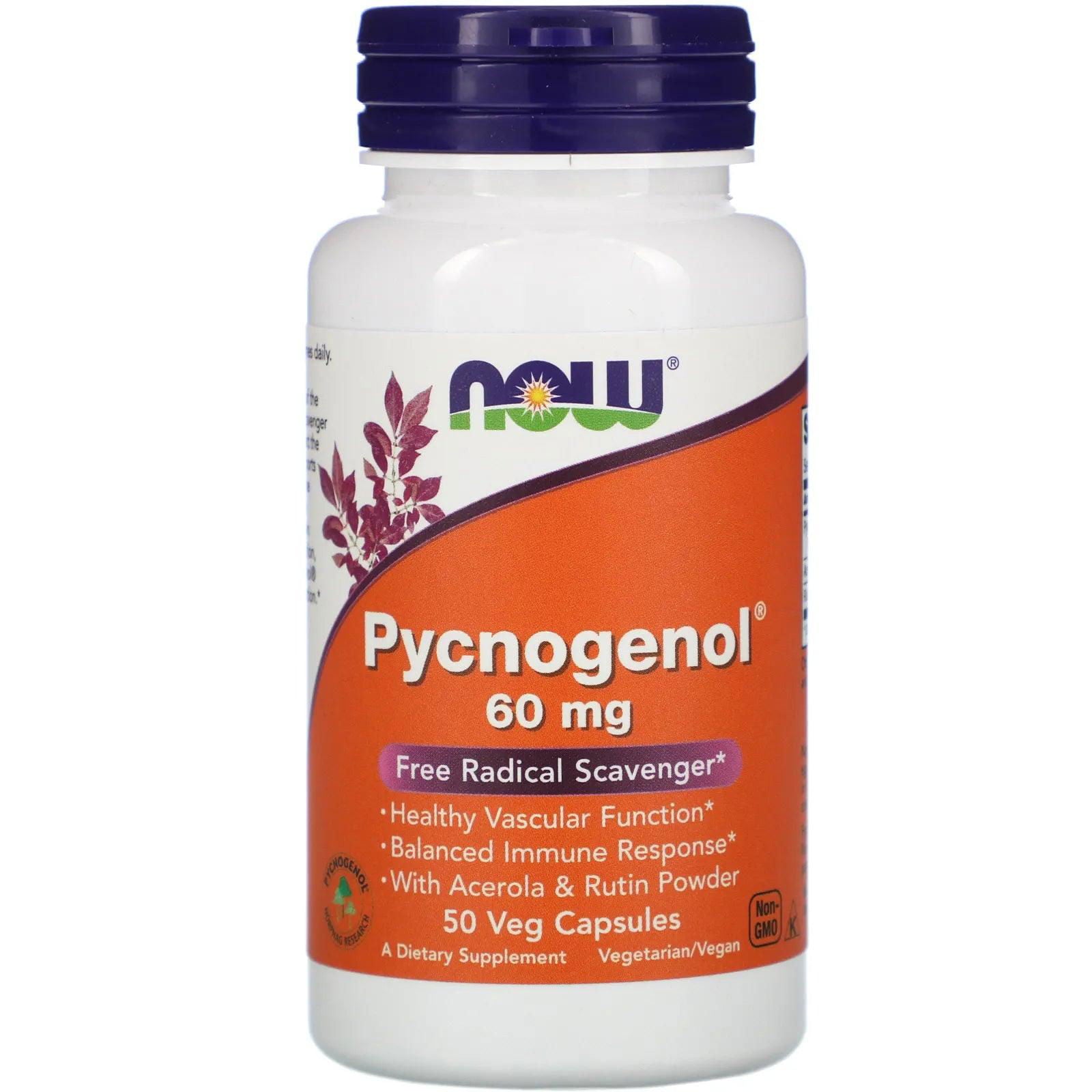 Now Pycnogenol 60mg Veg Capsules - Brivane