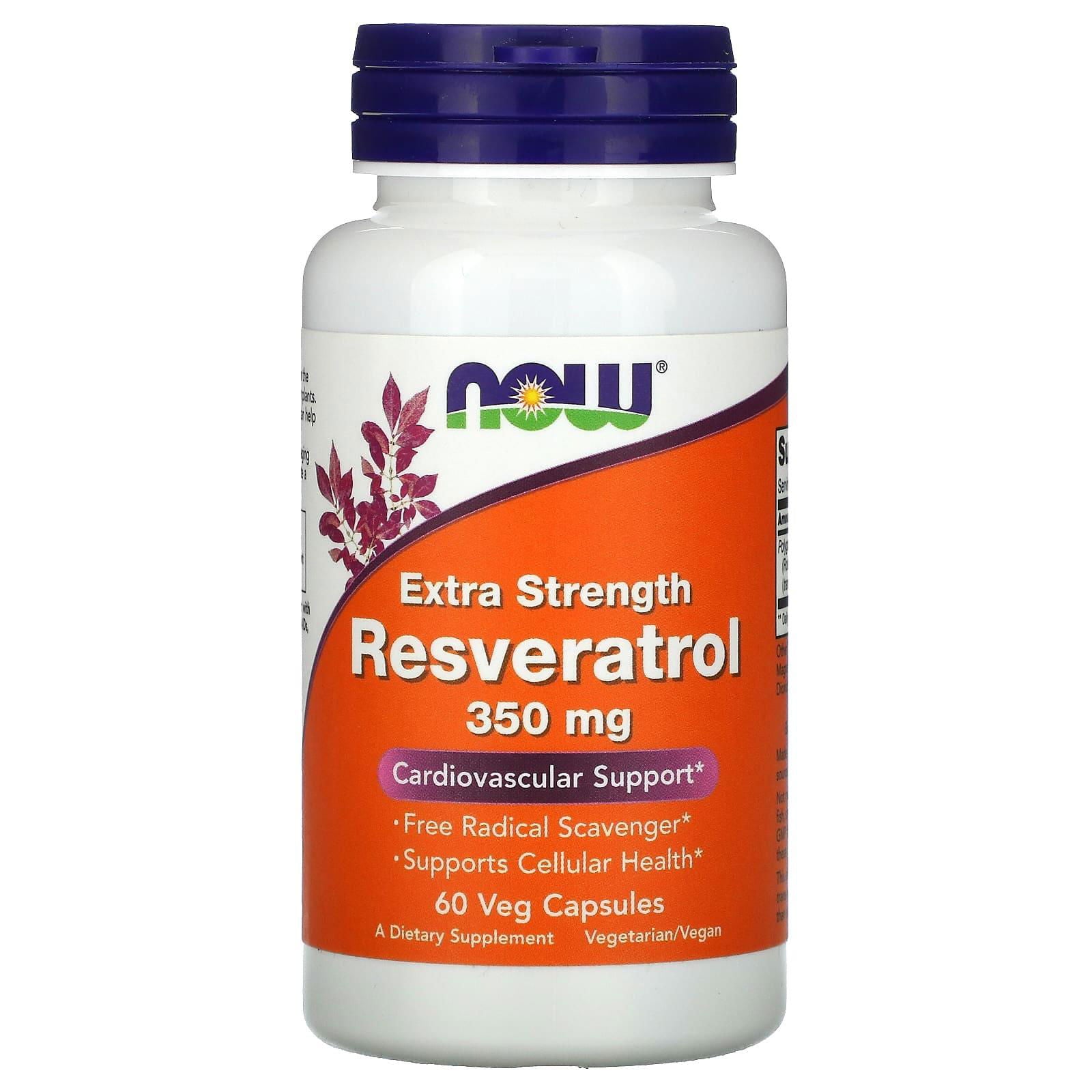 Now Resveratrol 350mg Veg Capsules - Brivane