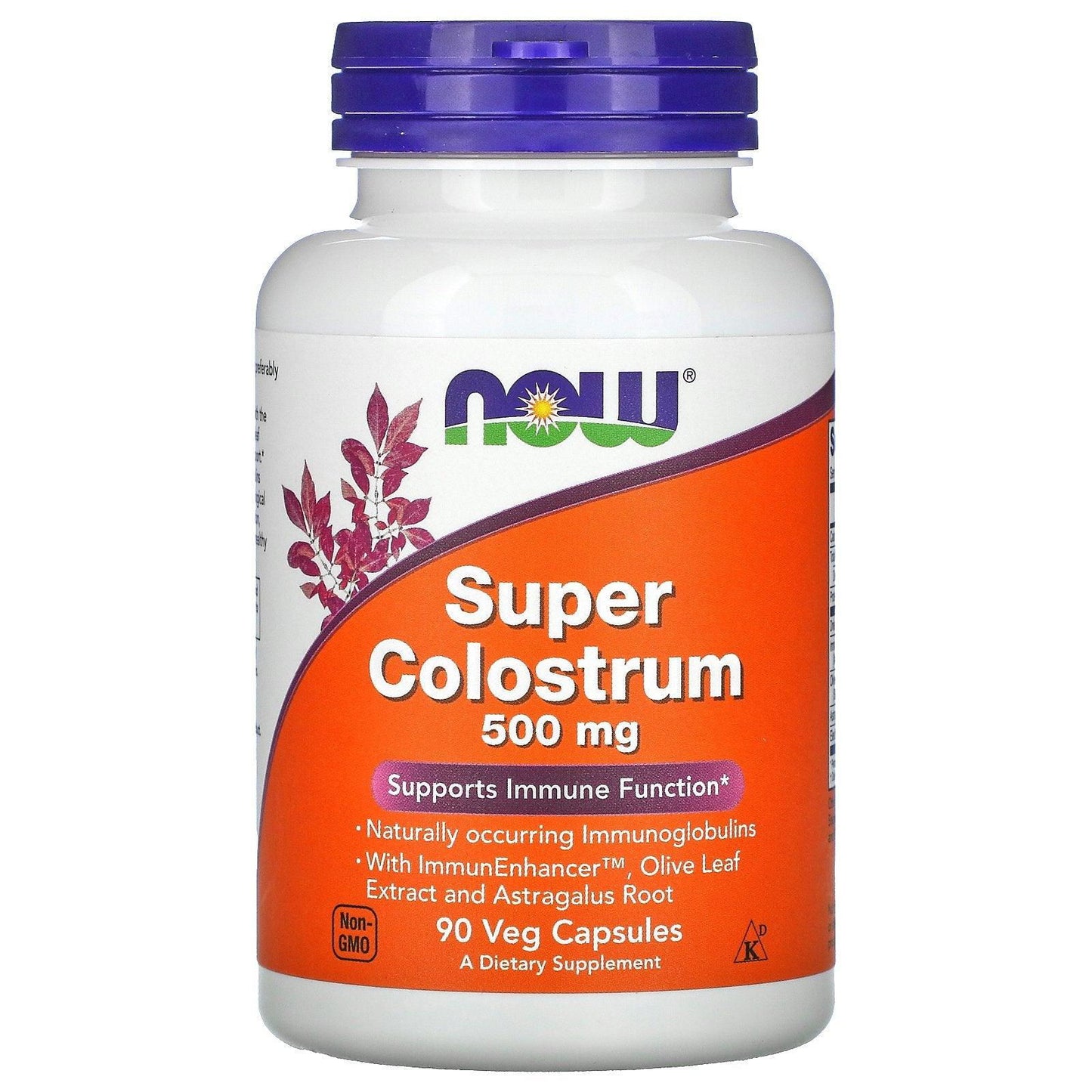 Now Super Colostrum 500mg Veg Capsules - Brivane