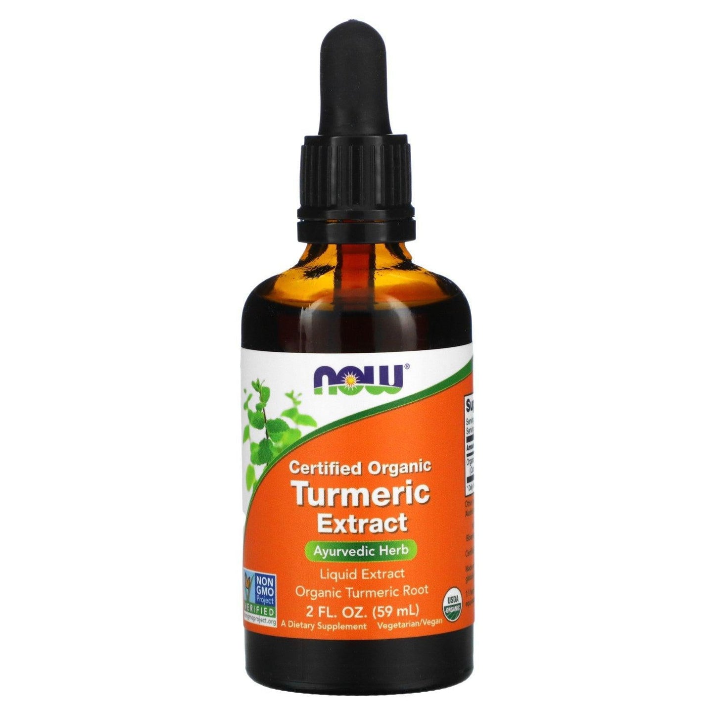 Now Turmeric Extract Liquid Organic - Brivane