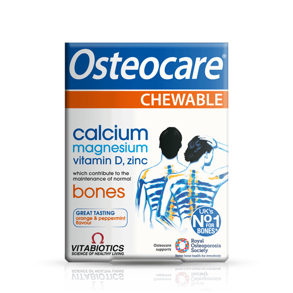 Osteocare Chewable 30 Tablets By Vitabiotics - Brivane