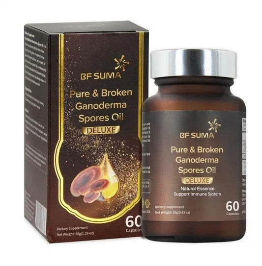 Pure and Broken Ganoderma Spores Oil Capsules By BF Suma - Brivane