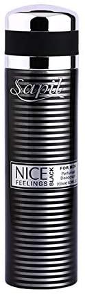 Sapil  Nice Feelings Black Perfume For Men - Brivane