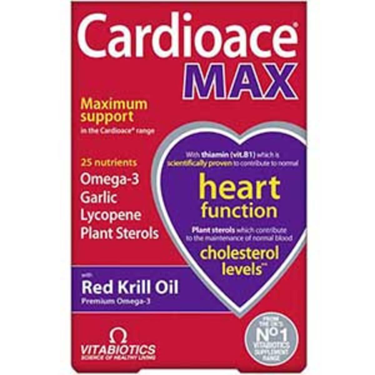 Vitabiotics Cardioace Max Capsules - Brivane